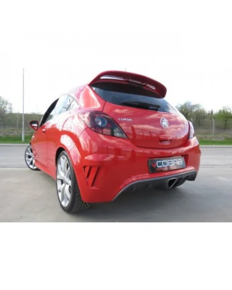 Vauxhall Corsa D VXR 10-14 Cobra Sport Cat Back System (Resonated) Vauxhall Corsa D VXR 10-14 Cobra Sport Cat Back System (Resonated)